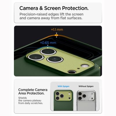 13. Spigen Nano Pop MagSafe Case for iPhone 18 Pro / 17 Pro - Green