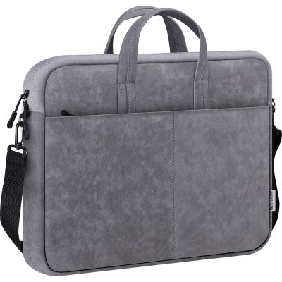 2. DEFENDER SOLID LEATHER BAG 15.6" 26088