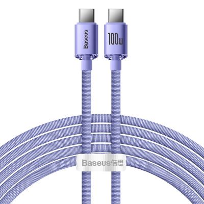 Baseus CAJY000705 USB-C - USB-C PD QC cable 100W 5A 480Mb/s 2m - purple