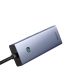 5. Baseus UltraJoy Series USB-A hub 4xUSB-A 3.0 1xUSB-C 5V - gray