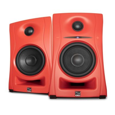 37. KALI AUDIOLP-UNF-R - Pair of Bluetooth monitor speakers. Multimedia speakers, red.