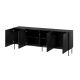 2. ISLA chest of drawers 200x40x75 black matt