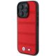 2. BMW M Perforated And Stitched Line MagSafe case for iPhone 16 Pro - red
