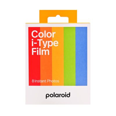 9. Polaroid Flip Instant Camera with Color Cartridges (8 Photos), Black