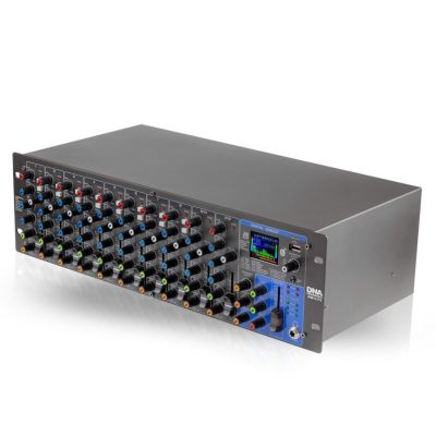 6. DNA RM12 FX - Analog Mixer with Bluetooth DSP EQ MP3 Phantom, 12 Channels