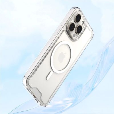 4. Clear Corner Case MagSafe for iPhone 16 - Clear