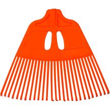 GARDEN RAKE FOR LEAF ORANGE XL