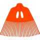 GARDEN RAKE FOR LEAF ORANGE XL