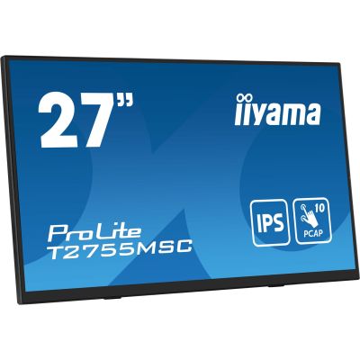 4. iiyama ProLite T2755MSC-B1 computer monitor 68.6 cm (27") 1920 x 1080 px Full HD LED Touchscreen Blade Black