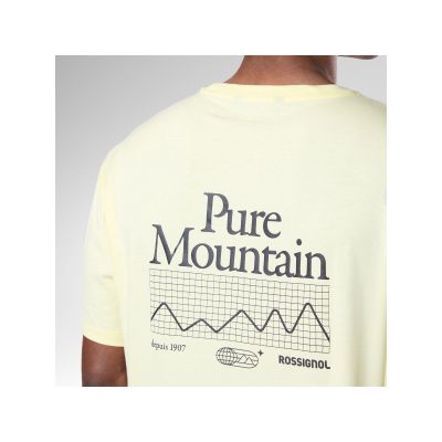 6. ROSSIGNOL M Graphic Waterfall Tee Yellow