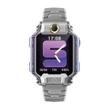 imoo Watch Phone X10 4.06 cm (1.6") AMOLED 45 mm Digital 320 x 360 px Touchscreen Gray Wi-Fi GPS