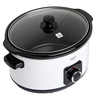 17. Slow cooker ADLER AD 6413w white