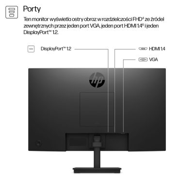 12. HP Series 3 Pro Monitor FHD 23.8” Series 3 Pro – 324pf