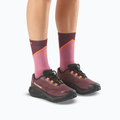 8. Salomon Aero Blaze 4 Grvl W Women's Running Shoes Low Top Burgundy (L45472700)