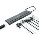 17. CONCEPTRONIC 12-1 USB-C docking station->2xHDMI/3xUSB-A/DP/+ 18cm gr