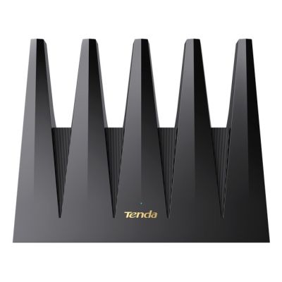 4. Tenda BE12 Pro Wireless Router 2.5 Gigabit Ethernet Dual-band (2.4 GHz/5 GHz) Black