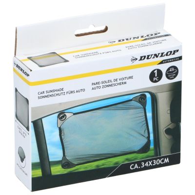 4. SUN SHADE WITH SUCTION CUPS 34x30CM 1 PCS DUNLOP BLACK