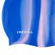 4. Crowell Multi-Flame-06 Silicone Swimming Cap