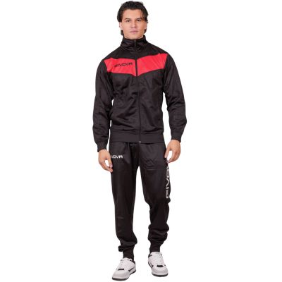 9. Givova Tuta Visa Black TR018 1012B tracksuit