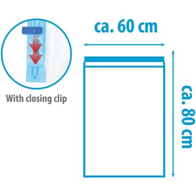 14. VACUUM BAG FOR STORING CLOTHES, BEDDING 60x80cm ALPINA
