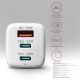 4. Axagon ACU-DPQ65W Mobile Device Charger Universal White AC Fast Charging Internal
