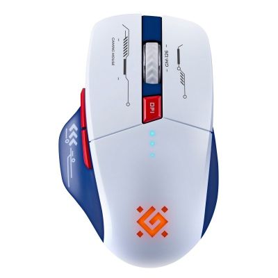 4. DEFENDER MOUSE GM-126 TISA RF+BT OPTIC 1600dpi 6P WHITE