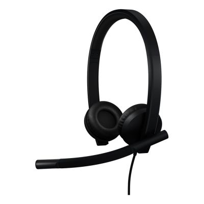 Logitech H570E Headset Wired Headband Office/Call Center USB Type-C Black