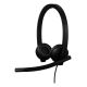 Logitech H570E Headset Wired Headband Office/Call Center USB Type-C Black