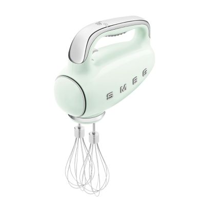 21. Smeg HMF01PGEU Hand Mixer in a Retro 1950s Style. Pastel Green.