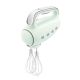 21. Smeg HMF01PGEU Hand Mixer in a Retro 1950s Style. Pastel Green.