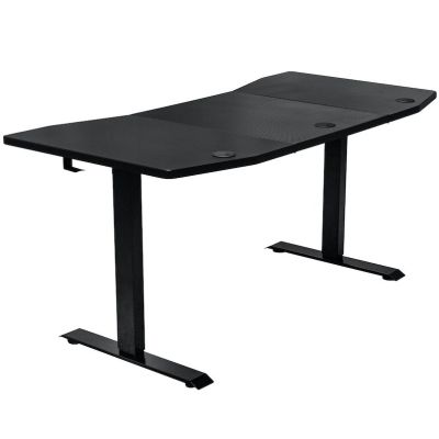 5. Nitro Concepts D16E Carbon Black 1600x800 Gaming Desk - Electrically Adjustable Height