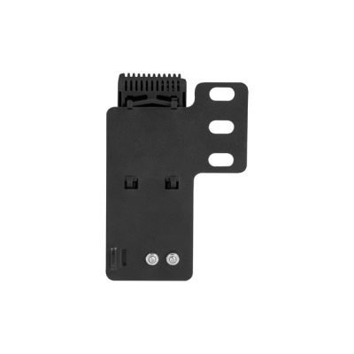 2. LANBERG 10A Closing Thermostat for Cabinets with Mounting Ear (Rack) and Electrical Terminal Block, Black