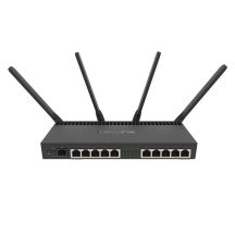 WiFi 5 router Mikrotik RB4011iGS+5HacQ2HnD-IN 2.4GHz(2x2)/5GHz(4x4) 11p