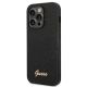 2. Guess Glitter Script Case for iPhone 14 Pro - Black