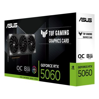 31. graphics card ASUS TUF GAMING RTX 5060 8GB OC