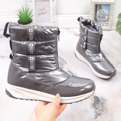 2. Big Star W INT1785A metallic insulated snow boots