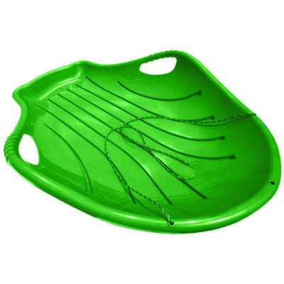 11. SHELL Green Plastic Sled R.M