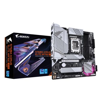 5. GIGABYTE B760M AORUS ELITE WIFI6E GEN5 Intel B760 LGA 1700 micro ATX