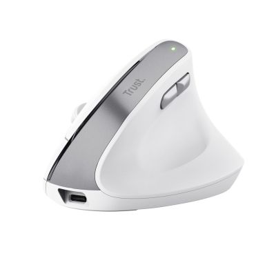 5. Trust BAYO II ERGONOMIC WIRELESS White mouse