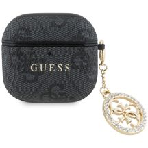 Guess 4G Strass Charm Case for AirPods 4 - Black