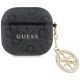 Guess 4G Strass Charm Case for AirPods 4 - Black
