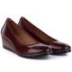 3. Women's red wedge shoes Vinceza 58628