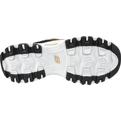 8. Skechers D'Lites W 13087-BKRG shoes
