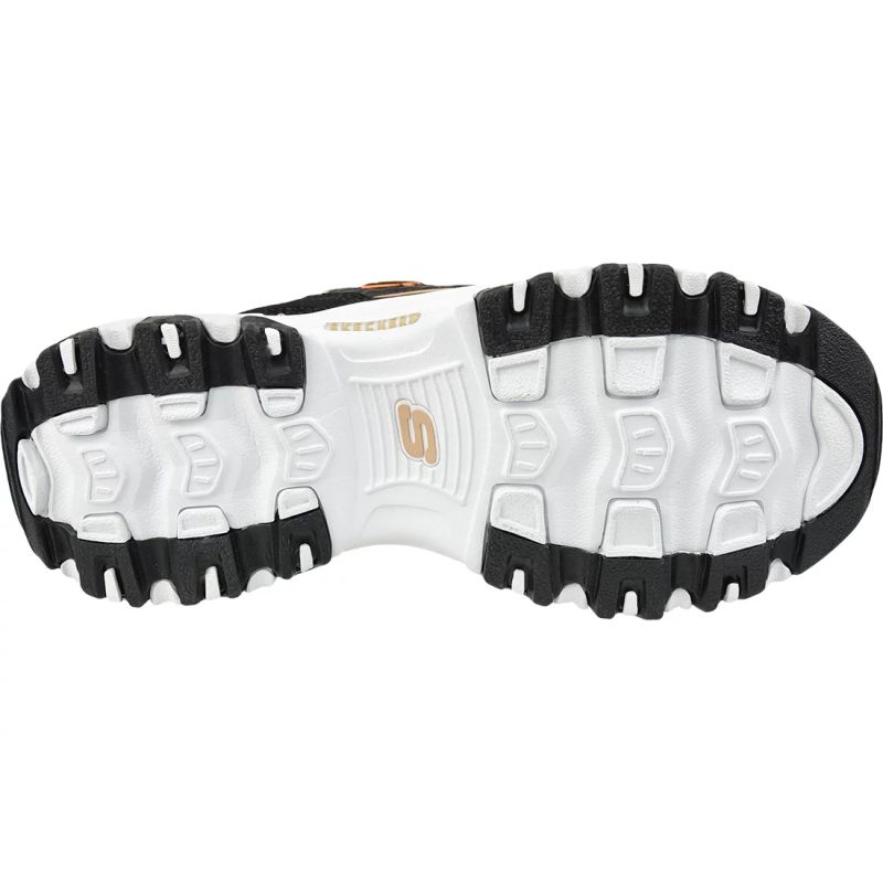 8. Skechers D'Lites W 13087-BKRG shoes