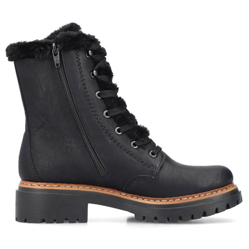 20. Rieker W 72625-00 RKR714 Fur Boots