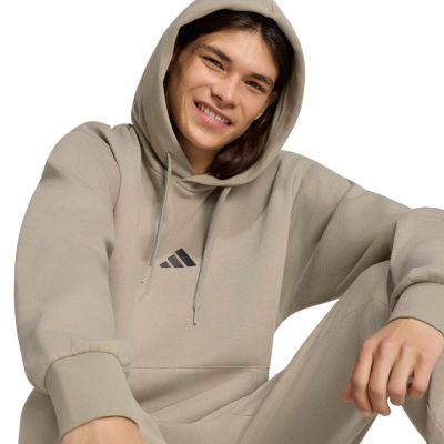 5. Men's adidas Essentials Feelcozy Hoodie Beige KF2361