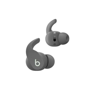 6. Apple Powerbeats Fit - Wireless Noise-Canceling Workout Earbuds - Gravel Gray (ME2K4ZM/A)