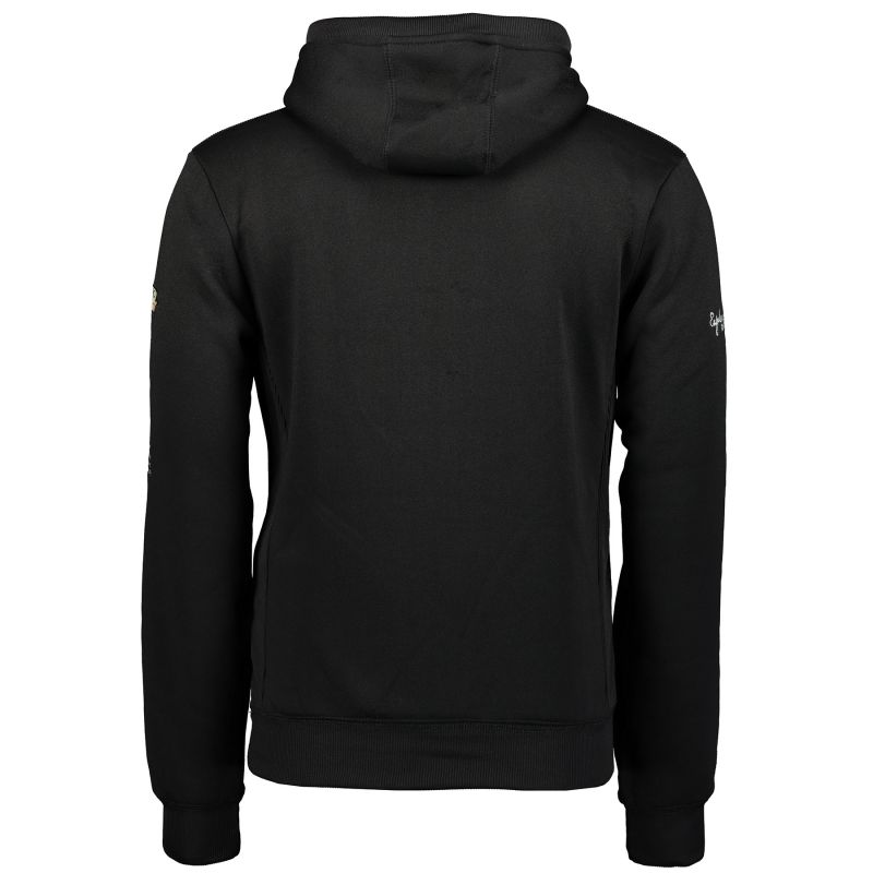 2. Geographical Norway GYMCLASS BLACK DB MEN 100 Men's Sports Hoodie, Black (WU4185H-GN-BLACK)