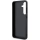 6. DKNY Leather Mono Stripe & Metal Logo case for Samsung Galaxy S24 - black