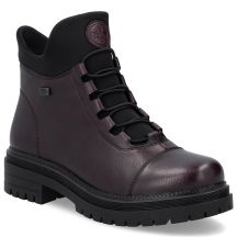 Women's insulated burgundy trapper boots Rieker Y3163-35